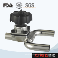 Stainless Steel 3 Way U Type Manual Diaphragm Valve (JN-DV1005)